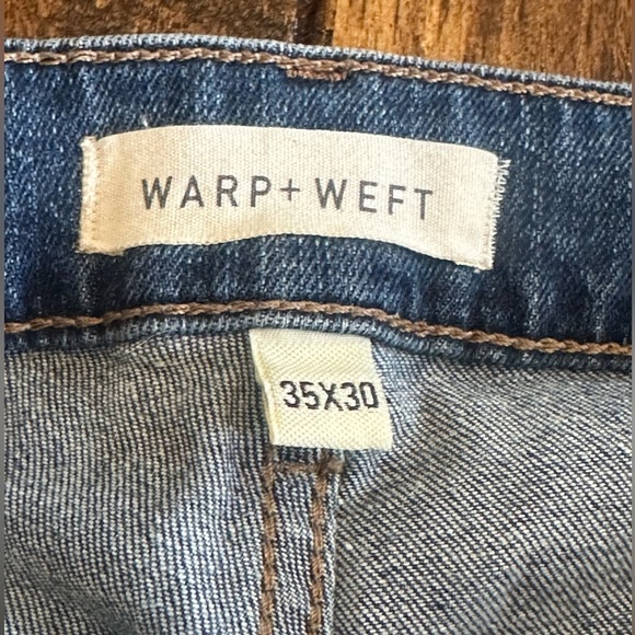 Warp + Weft | ORD Chicago Straight Leg Jeans, Size 35x30 - Picture 4 of 13